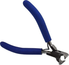 Aven - 4-1/2" OAL, 20 AWG Capacity, Box Joint Cutter - 23/32" Jaw Length x 29/64" Jaw Width, 8° Oblique Head, ESD Cushion Handle - Americas Industrial Supply