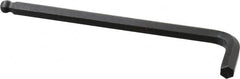 Eklind - 3/8" Hex, Long Arm, Ball End Hex Key - 6-3/4" OAL, Steel, Inch System of Measurement - Americas Industrial Supply