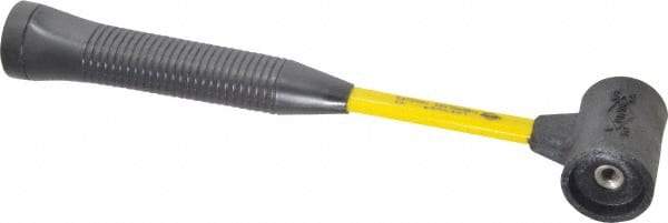 NUPLA - 1 Lb Head 1-1/2" Face Composite Nonmarring Hammer without Faces - Fiberglass Handle - Americas Industrial Supply