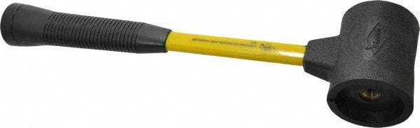 NUPLA - 2-1/2 Lb Head 2-1/2" Face Composite Nonmarring Hammer without Faces - Fiberglass Handle - Americas Industrial Supply