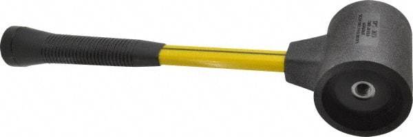 NUPLA - 6-1/2 Lb Head 3" Face Composite Nonmarring Hammer without Faces - Fiberglass Handle - Americas Industrial Supply