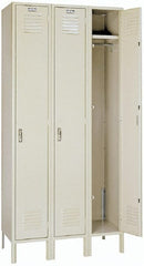 Lyon - 3 Door, 1 Tier, Locker - Americas Industrial Supply