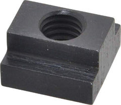 Gibraltar - 7/16-14 Blind Tapped T Slot Nut - 1/2" Slot Width, 7/8 x 9/32" Base Width x Height, 7/8 x 1/2" OAL x Height - Americas Industrial Supply