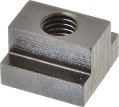 Gibraltar - 1/2-13 Tapped Through T Slot Nut - 5/8" Slot Width, 1-1/8 x 3/8" Base Width x Height, 1-1/8 x 3/4" OAL x Height - Americas Industrial Supply