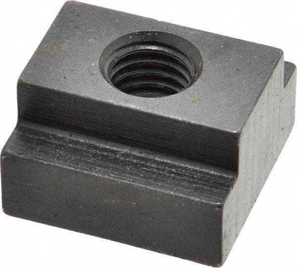 Gibraltar - 1/2-13 Blind Tapped T Slot Nut - 3/4" Slot Width, 1-1/4 x 15/32" Base Width x Height, 1-1/4 x 3/4" OAL x Height - Americas Industrial Supply