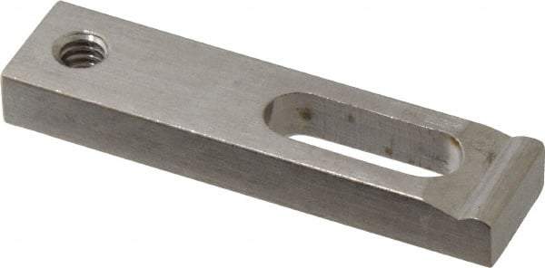 Gibraltar - 9/32" Stud, Stainless Steel, Strap Clamp - 11/16" Travel, 2-1/2" OAL x 5/8" Wide x 5/16" High, Radius Nose - Americas Industrial Supply