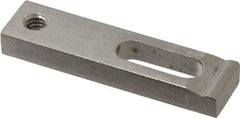 Gibraltar - 9/32" Stud, Stainless Steel, Strap Clamp - 11/16" Travel, 2-1/2" OAL x 5/8" Wide x 5/16" High, Radius Nose - Americas Industrial Supply