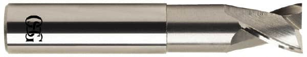 OSG - 3/4", 2 Flute, Single End, Solid Carbide, 0.06" Corner Radius End Mill - 4" OAL, 30° Helix, Right Hand Flute, 3/4" LOC, Right Hand Cut, 2" Extended Reach - Americas Industrial Supply