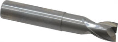 OSG - 1/2", 1/2" LOC, 1/2" Shank Diam, 3" OAL, 2 Flute, Solid Carbide Square End Mill - Single End, Uncoated, Spiral Flute, 30° Helix, Centercutting, Right Hand Cut, Right Hand Flute, Series 2023 - Americas Industrial Supply