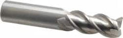 OSG - 3/4", 3 Flute, Single End, Solid Carbide, 0.06" Corner Radius End Mill - 4" OAL, 45° Helix, Right Hand Flute, 1-5/8" LOC, Right Hand Cut - Americas Industrial Supply