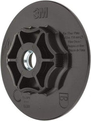 3M - 4-1/2" Diam Quick-Change Disc Backing Pad - Hard Density, 13,300 RPM, TN Compatible - Americas Industrial Supply
