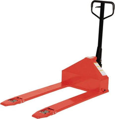 Vestil - 2,200 Lb Capacity, 3.38" Lift Industrial Pallet Truck - 1-1/2" Min Lift Height, 44" Fork Length x 6-1/2" Fork Width, 27" Overall Width - Americas Industrial Supply