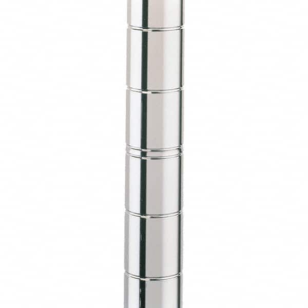 Metro - 1" Wide x 96" High x 1" Long Open Shelving Stationary Shelving Post - Americas Industrial Supply
