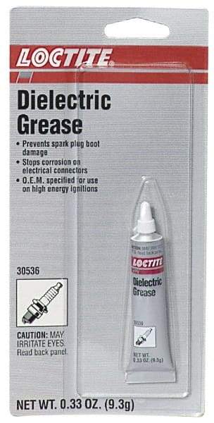 Loctite - 0.33 oz Tube Silicone General Purpose Grease - Clear, 400°F Max Temp, - Americas Industrial Supply