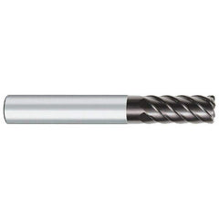 OSG - 12mm Diam 6 Flute Solid Carbide 0.5mm Corner Radius End Mill - Americas Industrial Supply