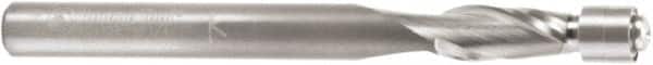 Amana Tool - 1/4" Cut Diam, 1/2" Length of Cut, 2 Flute Flush Trim Edge Profile Router Bit - Solid Carbide, 1/4" Shank Diam, 1-1/2" Shank Length, 2-3/4" OAL, Uncoated - Americas Industrial Supply