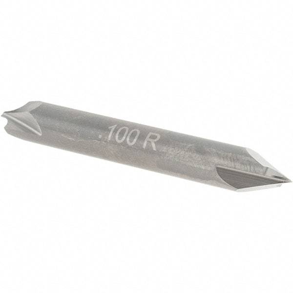 Value Collection - Corner Rounding End Mills - .100 R CARB CREM, DE, 2 FL - Americas Industrial Supply