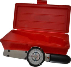 Proto - 3/8" Drive Dial Torque Wrench - 50 Ft/Lb Torque, 10-1/4" OAL, Fixed Head - Americas Industrial Supply