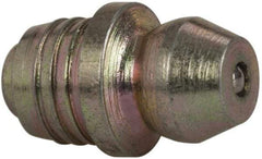 Value Collection - Straight Head Angle, 1/4 Thread Steel Drive-In Grease Fitting - Americas Industrial Supply