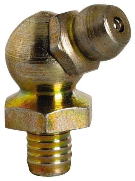 Value Collection - 65° Head Angle, 3/16 Thread Steel Drive-In Grease Fitting - Americas Industrial Supply