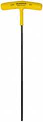 Bondhus - 5/32" Hex, T-Handle Cushion Grip, Hex Key - 9" OAL, Protanium High Torque Steel, Inch System of Measurement - Americas Industrial Supply