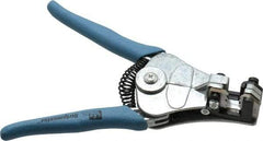 Ideal - 12 to 8 AWG Capacity Automatic Wire Stripper - 7" OAL, Plastic Cushion Handle - Americas Industrial Supply