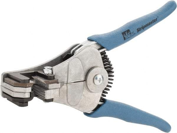 Ideal - 22 to 10 AWG Capacity Automatic Wire Stripper - 7" OAL, Plastic Cushion Handle - Americas Industrial Supply