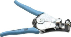 Ideal - 22 to 14 AWG Capacity Automatic Wire Stripper - 7" OAL, Plastic Cushion Handle - Americas Industrial Supply