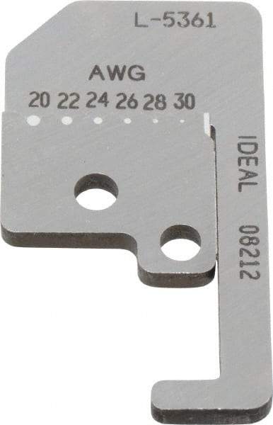 Ideal - 30 to 20 AWG Wire Gage Replacement Blade - Americas Industrial Supply