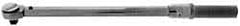 Apex - 3/8" Drive, 30 to 150 In/Lb, Click Type Torque Wrench - 1 Ft/Lb Graduation, 9-1/2" OAL - Americas Industrial Supply