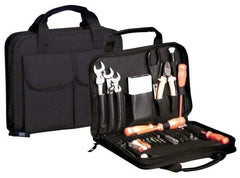 Platt - 15" Wide x 3" High, Technician Attache - Black, Condura - Americas Industrial Supply