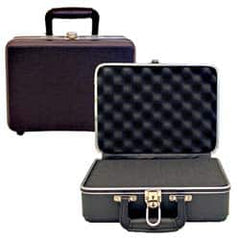 Clamshell Hard Case: 24″ Wide, 7″ High Black, Plastic