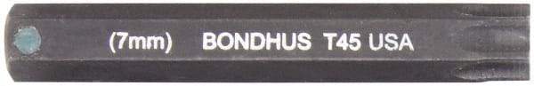 Bondhus - Star Hex Drive Bit - 2" OAL - Americas Industrial Supply
