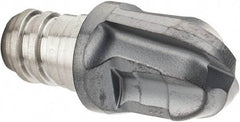 Iscar - MM HCR Grade IC908 Carbide Ball Nose Milling Tip Insert - TiAlN Finish, 2 Flutes, 5/16" Cutting Diam, 0.31" Depth of Cut, 0.39" Extension - Americas Industrial Supply