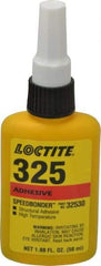 Loctite - 50 mL Bottle Two Part Acrylic Adhesive - 5 min Working Time, 2,200 psi Shear Strength, Series 325 - Americas Industrial Supply