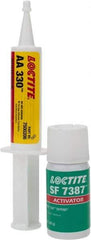 Loctite - 25 mL Aerosol Two Part Acrylic Adhesive - 5 min Working Time, Series 330 - Americas Industrial Supply