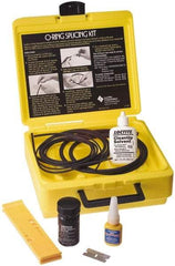 Loctite - Buna-N O Ring Accessory - Contains Waterproofing Solution, Clean Up Solution, Quick Set Adhesive, Buna N Cord Stock, O Ring Fixture & Cutting Blade & Carrying Case - Americas Industrial Supply