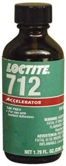 Loctite - 1.75 Fluid Ounce, Clear Adhesive Accelerator - For Use with Instant Adhesive - Americas Industrial Supply