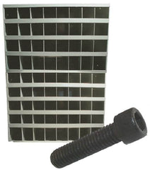 Value Collection - 1/4-20 UNC Hex Socket Drive, Socket Cap Screw - Alloy Steel, Black Oxide Finish, Partially Threaded, 1-1/4" Length Under Head - Americas Industrial Supply