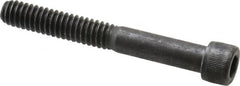 Value Collection - 1/4-20 UNC Hex Socket Drive, Socket Cap Screw - Alloy Steel, Black Oxide Finish, Partially Threaded, 2" Length Under Head - Americas Industrial Supply