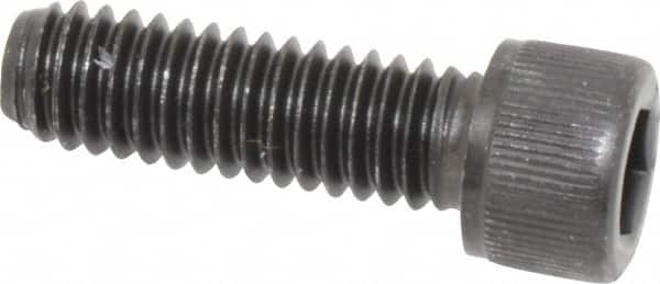 Value Collection - 5/16-18 UNC Hex Socket Drive, Socket Cap Screw - Alloy Steel, Black Oxide Finish, Fully Threaded, 1" Length Under Head - Americas Industrial Supply
