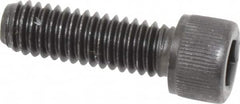 Value Collection - 5/16-18 UNC Hex Socket Drive, Socket Cap Screw - Alloy Steel, Black Oxide Finish, Fully Threaded, 1" Length Under Head - Americas Industrial Supply