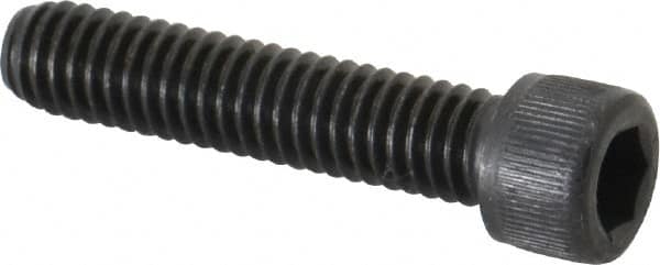 Value Collection - 5/16-18 UNC Hex Socket Drive, Socket Cap Screw - Alloy Steel, Black Oxide Finish, Partially Threaded, 1-1/2" Length Under Head - Americas Industrial Supply