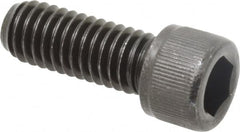 Value Collection - 3/8-16 UNC Hex Socket Drive, Socket Cap Screw - Alloy Steel, Black Oxide Finish, Fully Threaded, 1" Length Under Head - Americas Industrial Supply
