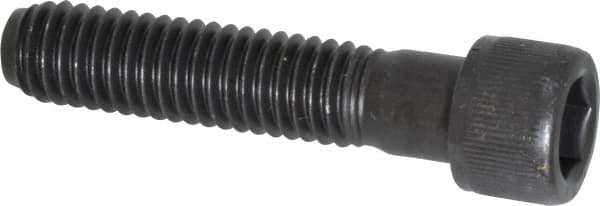 Value Collection - 3/8-16 UNC Hex Socket Drive, Socket Cap Screw - Alloy Steel, Black Oxide Finish, Partially Threaded, 1-3/4" Length Under Head - Americas Industrial Supply