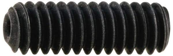 Value Collection - 5/16-18 UNC, 3/8" OAL, Cup Point Set Screw - Grade 8 Alloy Steel, 5/32" Key - Americas Industrial Supply