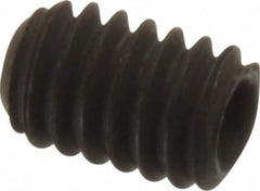 Value Collection - #8-32 UNC, 1/4" OAL, Cup Point Set Screw - Grade 8 Steel, 5/64" Key - Americas Industrial Supply