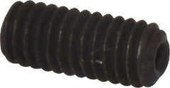 Value Collection - 5/16-18 UNC, 3/4" OAL, Cup Point Set Screw - Grade 8 Alloy Steel, 5/32" Key - Americas Industrial Supply