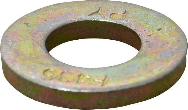 Value Collection - 1/2" Screw, Grade 8 Alloy Steel SAE Flat Washer - 17/32" ID x 1-1/16" OD, 3/32" Thick - Americas Industrial Supply