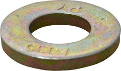 Value Collection - 1/2" Screw, Grade 8 Alloy Steel SAE Flat Washer - 17/32" ID x 1-1/16" OD, 3/32" Thick - Americas Industrial Supply